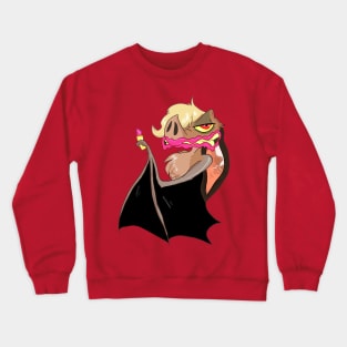 Batty Lipstick (No Text) Crewneck Sweatshirt